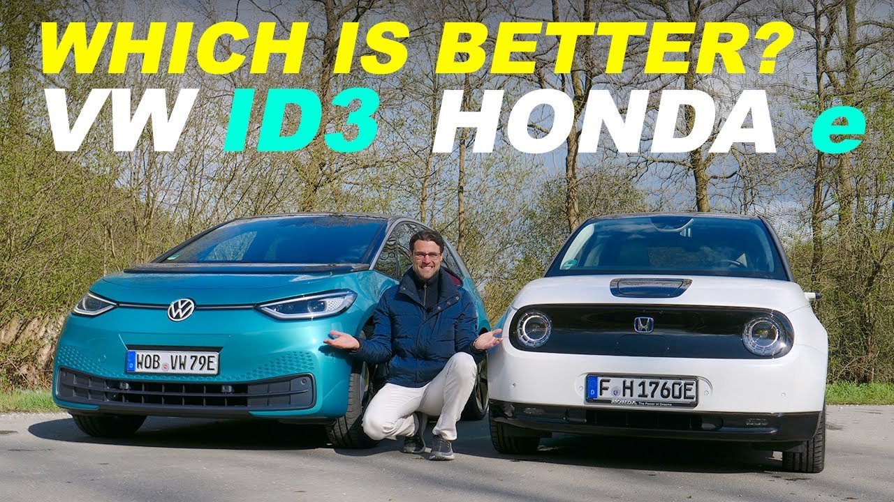 Honda e vs VW ID3 comparison REVIEW – what’s the best small EV ?