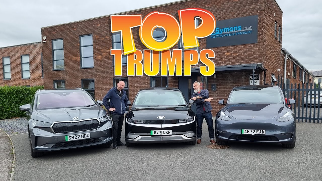 Family EV Top Trumps! Tesla Model Y LR v Skoda Enyaq iv80 v Hyundai Ioniq 5 p45. Which is best?