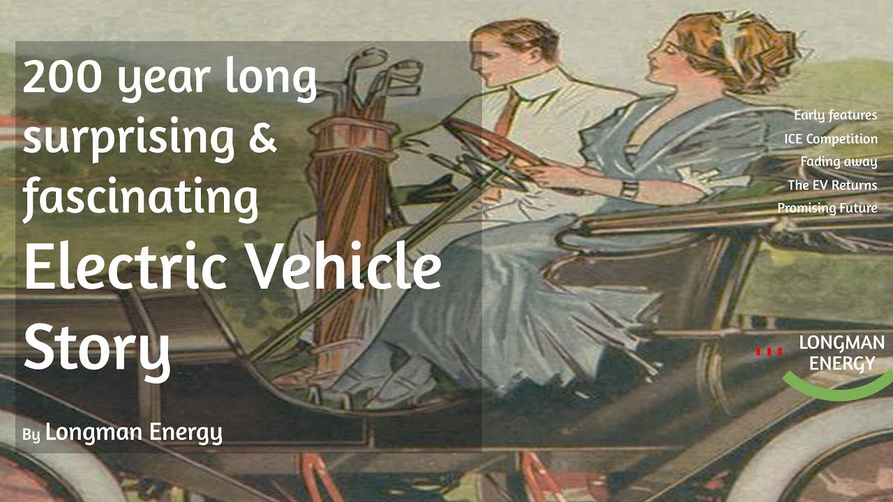 Electric Vehicles. 200 years History. Shocking EV evolution story alongside Gas/Petrol/Diesel cars