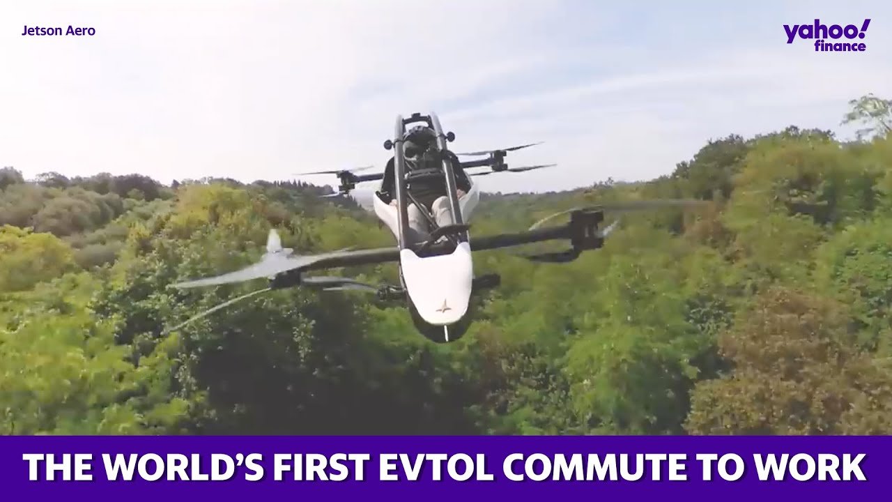 The future of EVs is soaring with the ‘Jetson One’ personal aircraft