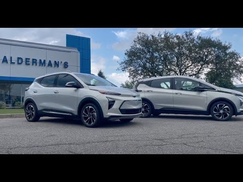 2022 Chevrolet Bolt EUV compared to Bolt EV