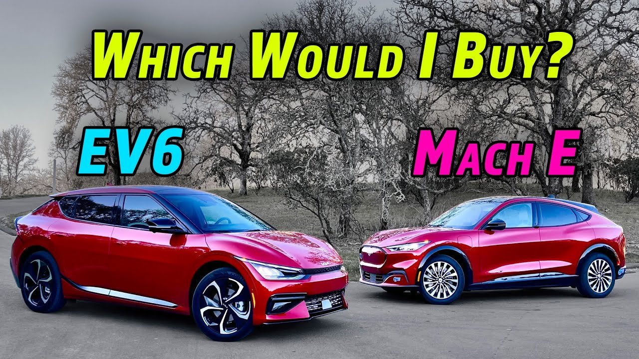 Which Is The Better EV? Ford Mustang Mach-E or Kia EV6?