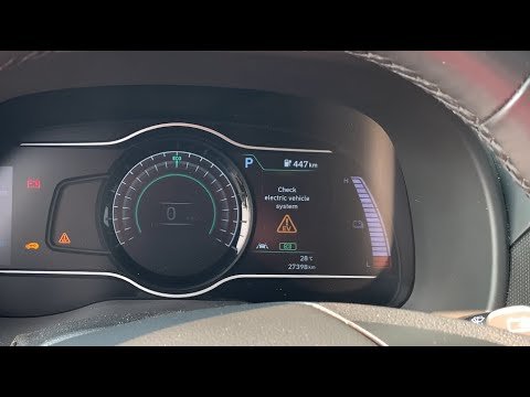 Check Electric Vehicle System Error – 2020 Hyundai Kona EV