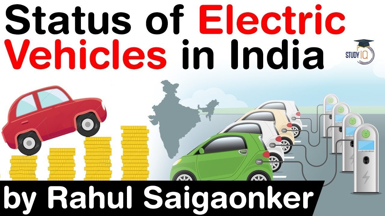 Status of Electric Vehicles in India – What are the challenges of EV sector? #UPSC #IAS