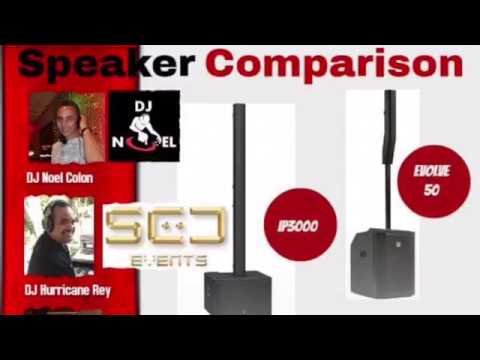 Line Array Speaker Comparisons – Turbo Sound IP3000, RCF EVOX 12, EV Evolve 50 & Bose L1 Model II