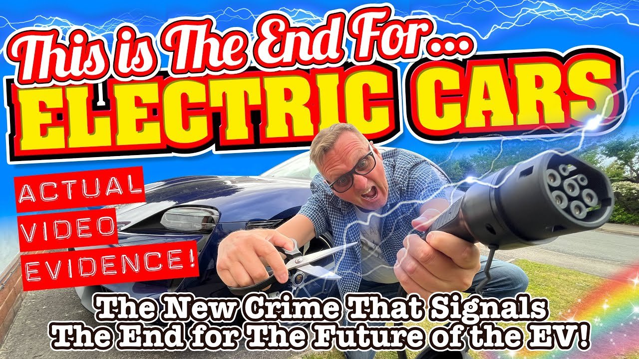 This Latest EV CRIME WAVE will END THE FUTURE of ELECTRIC CARS! ACTUAL VIDEO EVIDENCE
