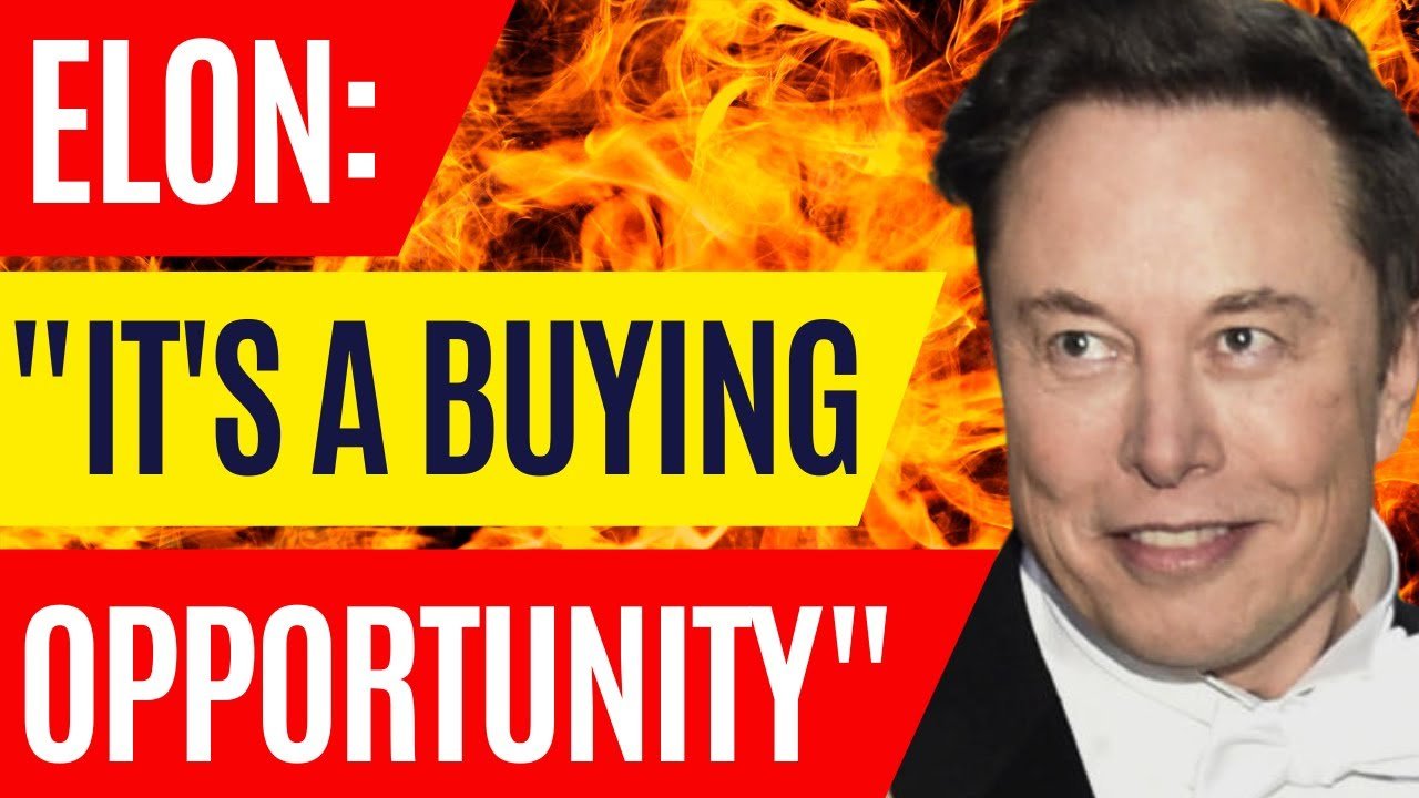 Elon explaining in 20 minutes the buying opportunity for Tesla stock
