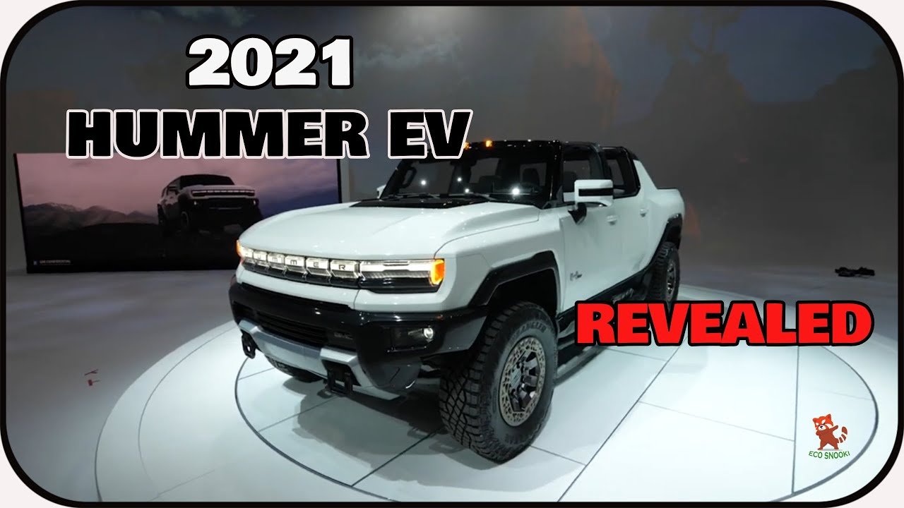 New 2021 HUMMER EV revealed! More eco friendly | History of HUMMER