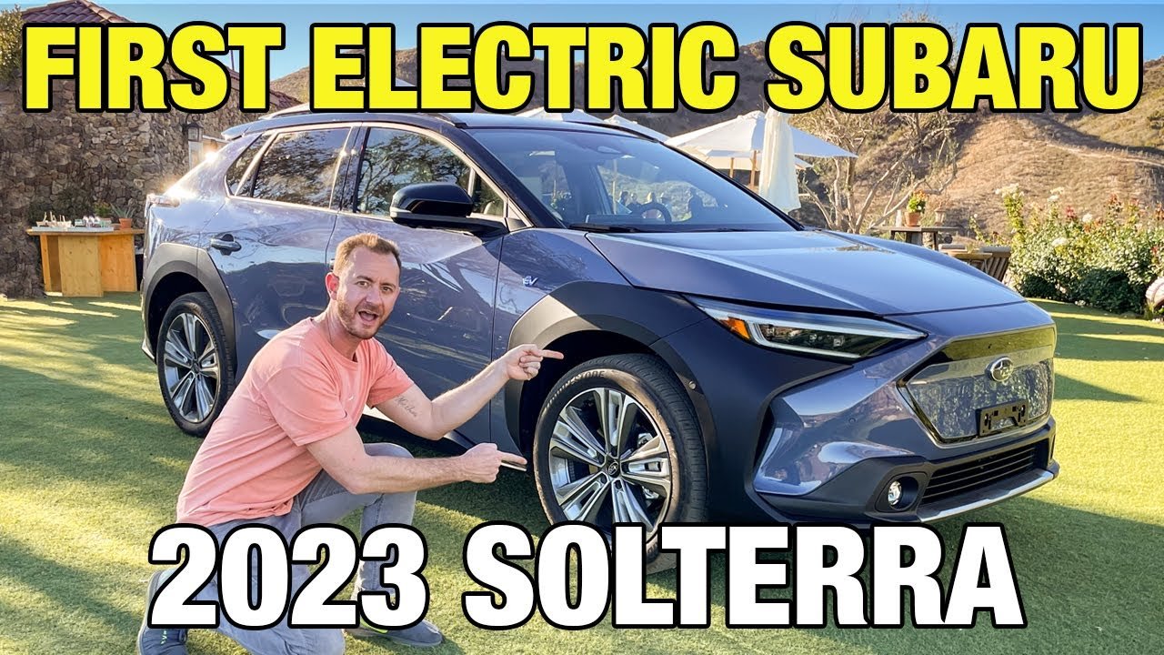 2023 Subaru Solterra First Look | Subaru's First All-Electric Vehicle | Price, Range, Interior