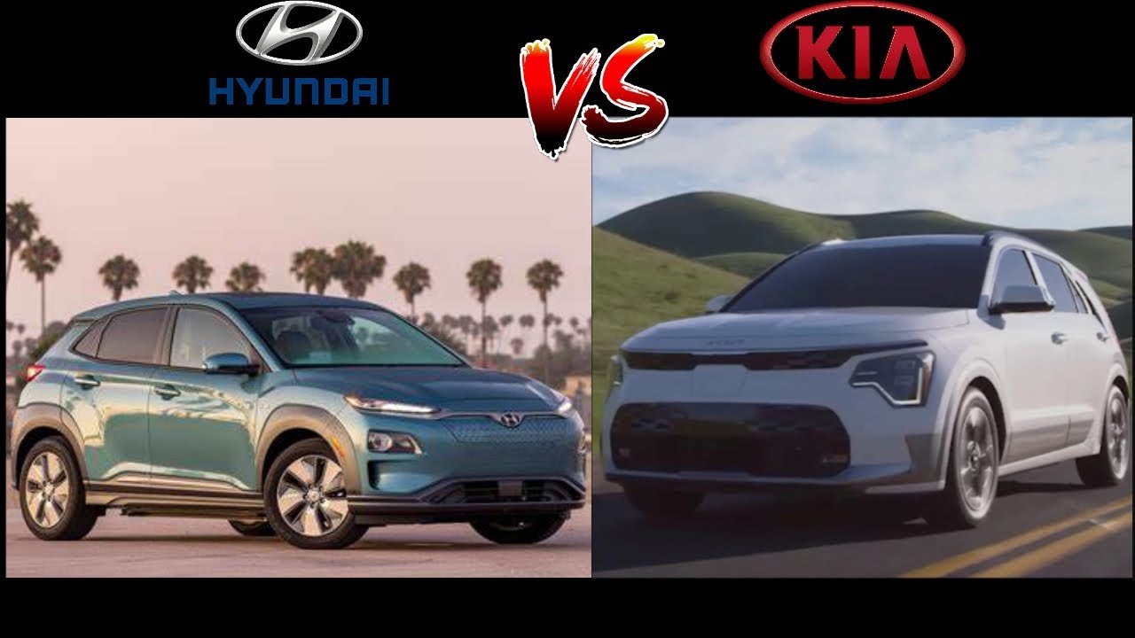 2023 Kia Niro EV vs 2023 Hyundai Kona EV Visual Comparison, Interior & Exterior, Battery & Range