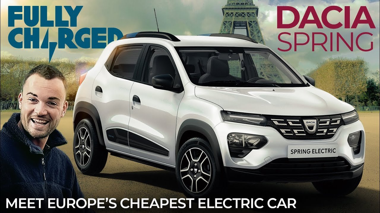 Meet Europe's Cheapest Electric Car – DACIA SPRING | Fully Charged