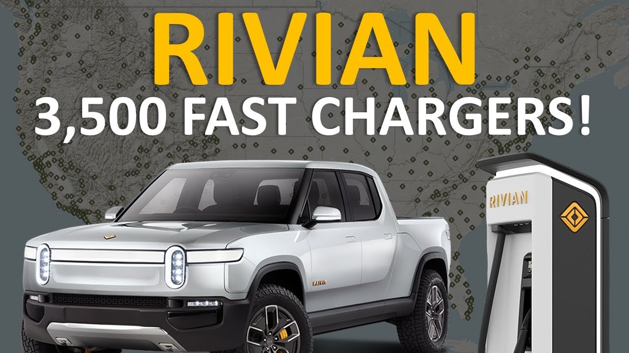 Rivian EV Charging Network Coming SOON! Details + Tesla Comparison