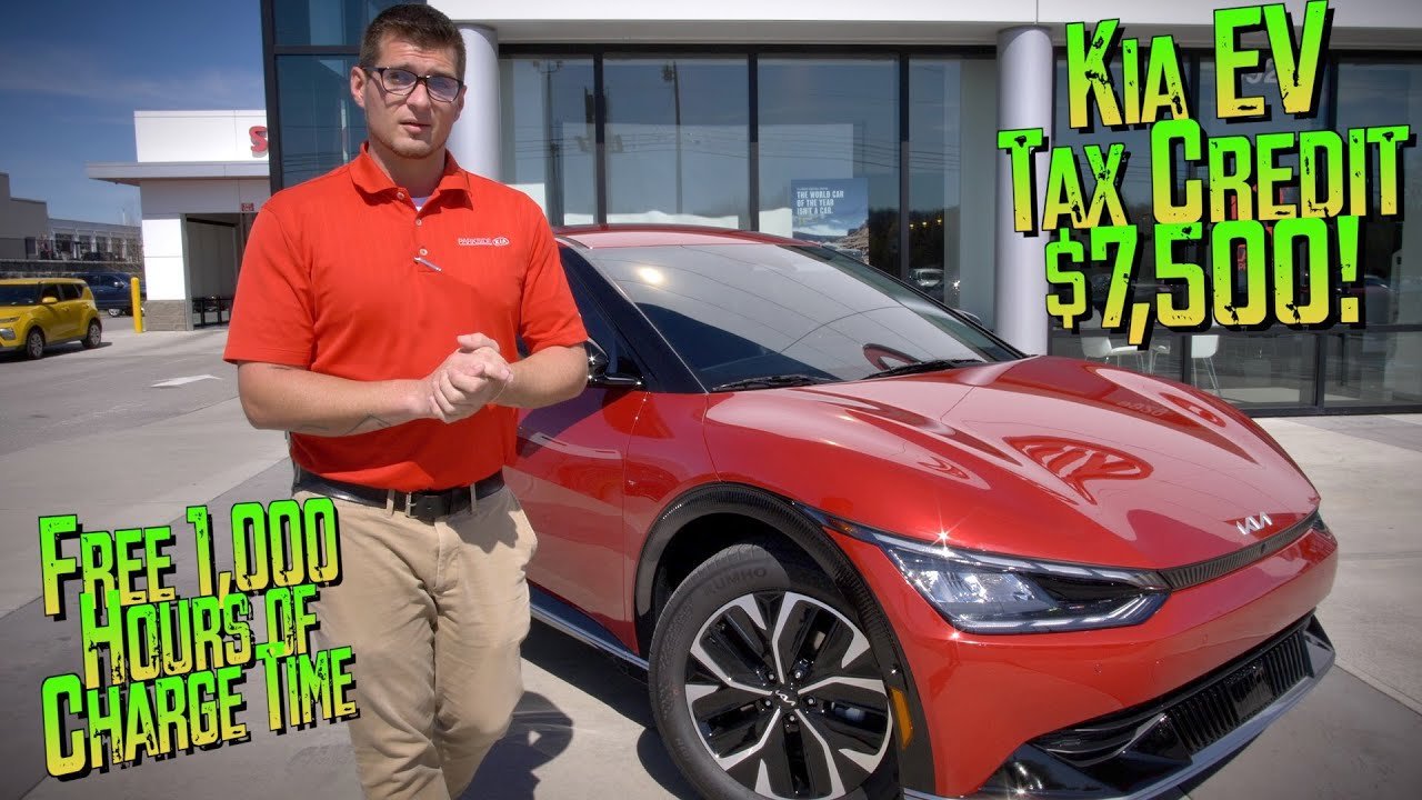 Kia's EV $7,500 Tax Credit!!! Also Free 1,000 Hours of Charge Time in EV6