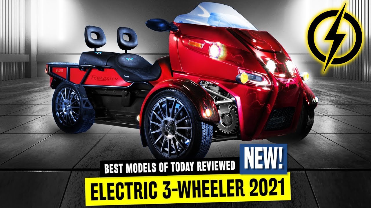 Top 10 Electric Three-Wheelers of Today: Best Trikes and Tiny EV Models
