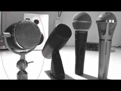 Microphone shootout comparison test – Sennheiser MD 421, Shure SM 58, EV Blue Raven, Uher M 537