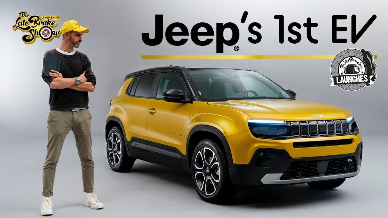 New Jeep Avenger EV first look: the first Jeep to be fully electric