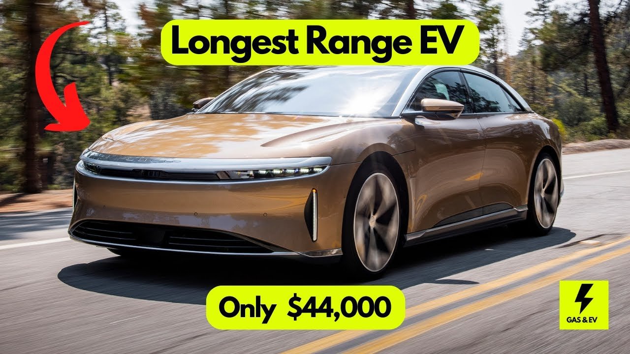 5 Longest Range Electric Cars in 2023 (From $44,000)