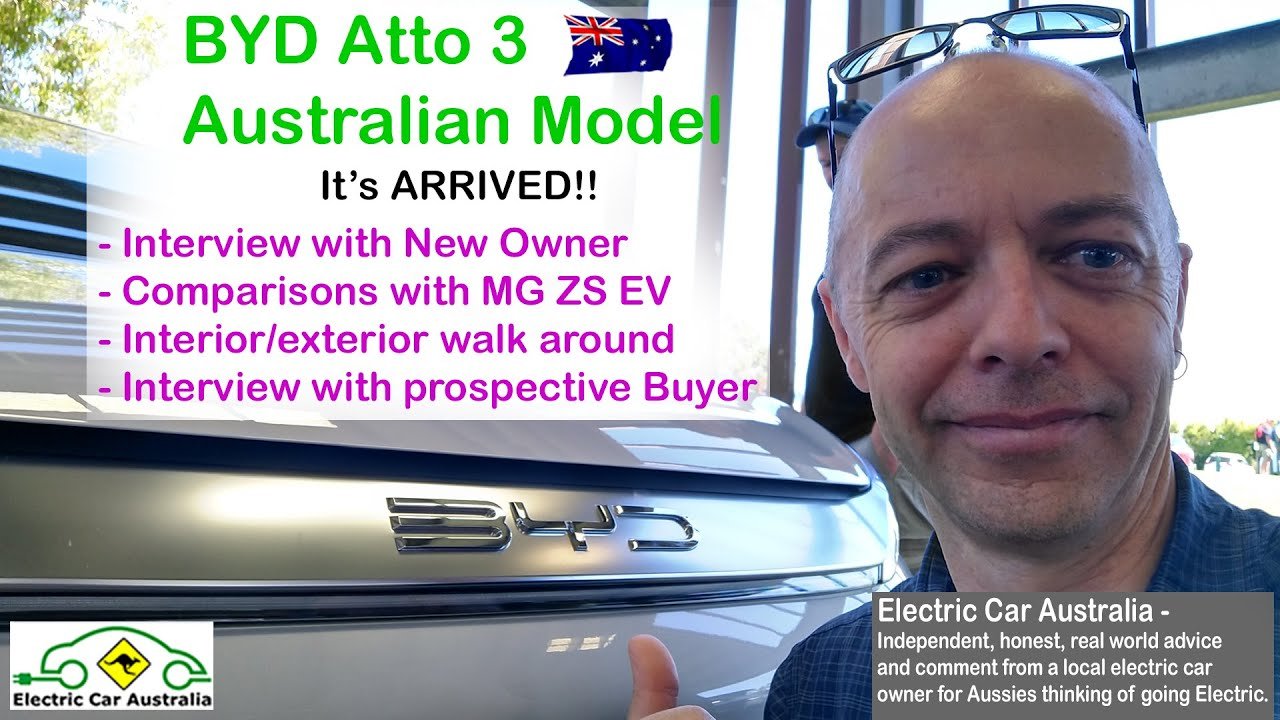 BYD Atto 3 – Australian Model Budget EV? | Interview with Owner + Walkaround | Comparing to MG ZS EV