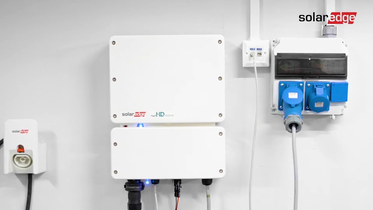 Installing SolarEdge's EV Charging Solar Inverter