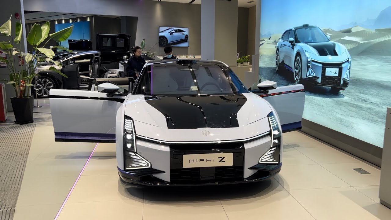 Hiphi Z. Fantastic Chinese Car. The Future Has Come. Electric car