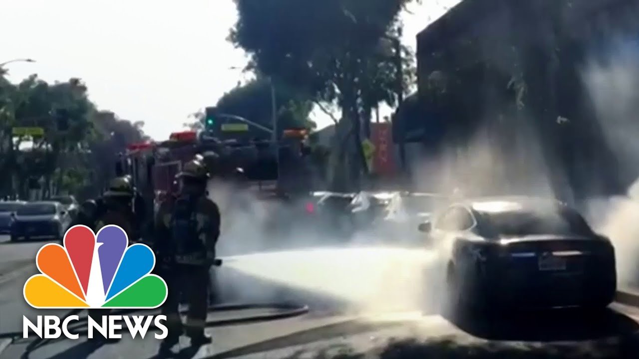 Firefighters Not Prepared To Deal With Electric Vehicle Blazes