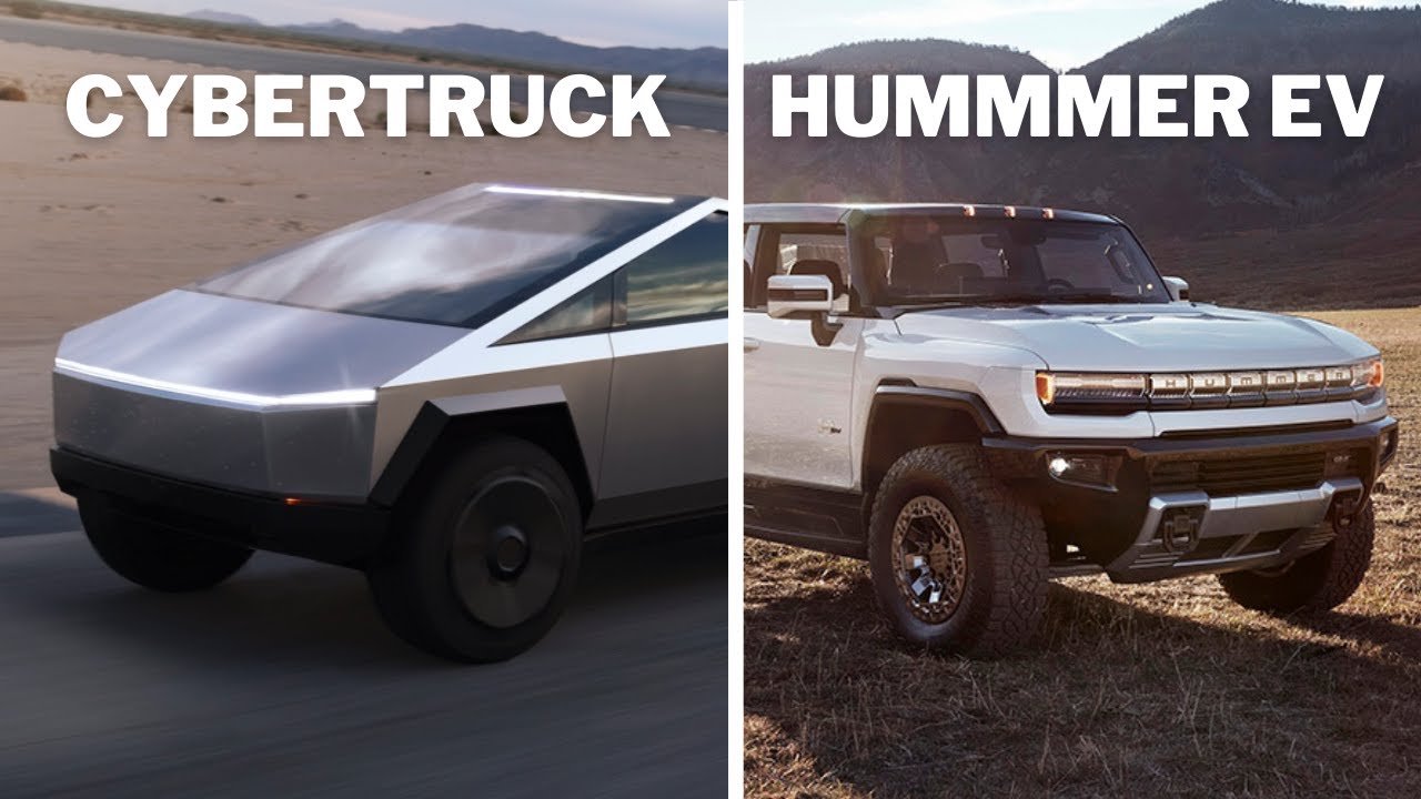 Hummer EV vs Cybertruck – How They Compare