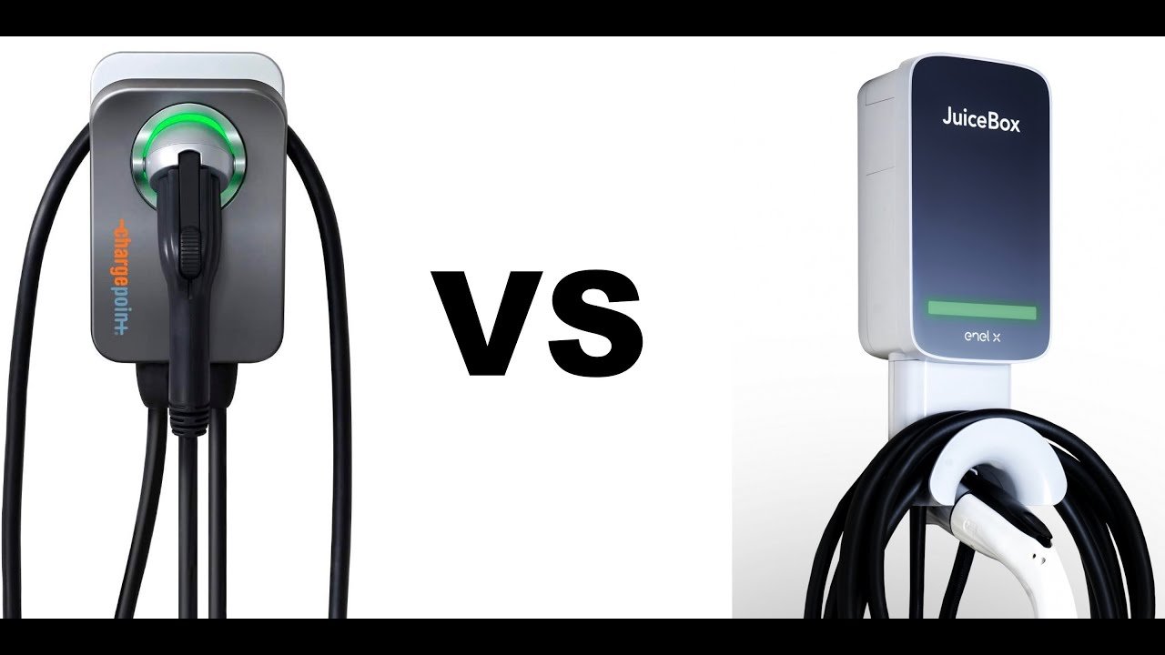 Chargepoint Home Flex vs  Enel X JuiceBox – Review of best EV Chargers