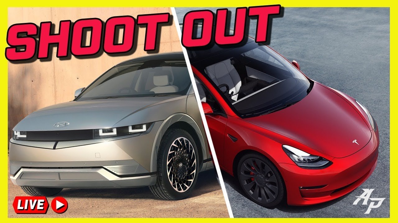 Hyundai IONIQ 5 vs Tesla Model 3 Performance! The EV car shoot out!