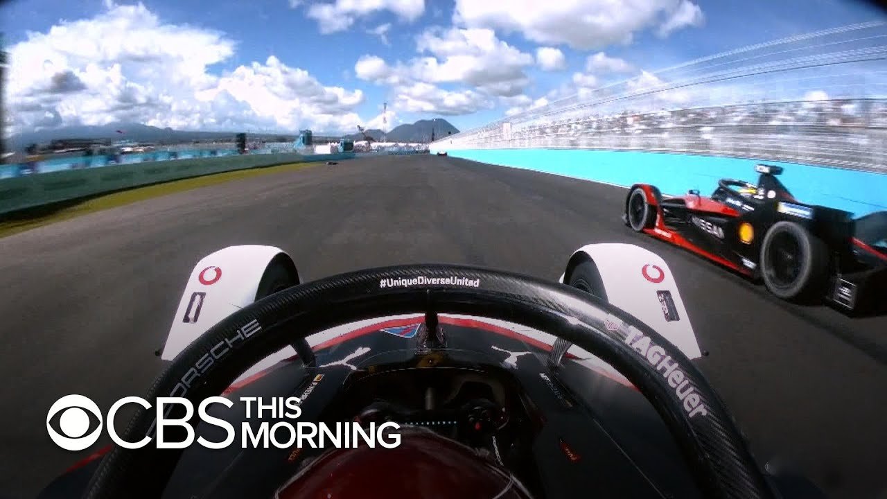 Formula-E racing drives into the future with electric cars