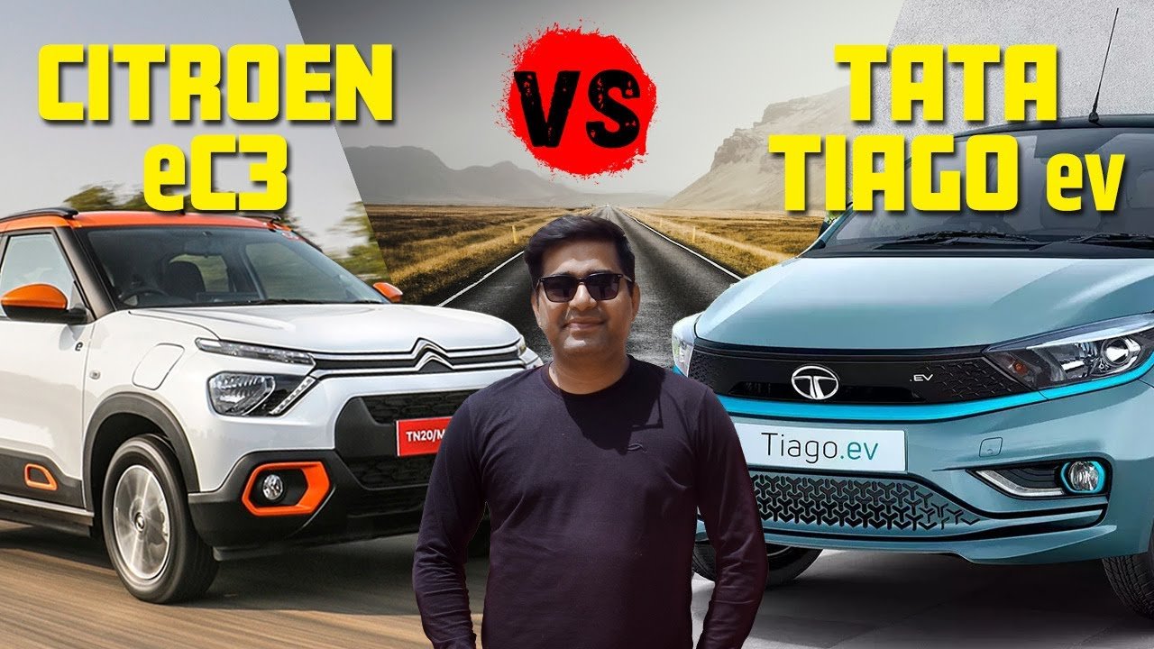 Tata Tiago EV VS Citroen eC3 EV | Which is the Best Electric Budget Car?