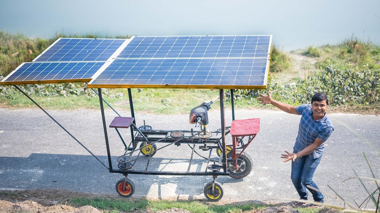 First Fully Solar Powered Electric Car
