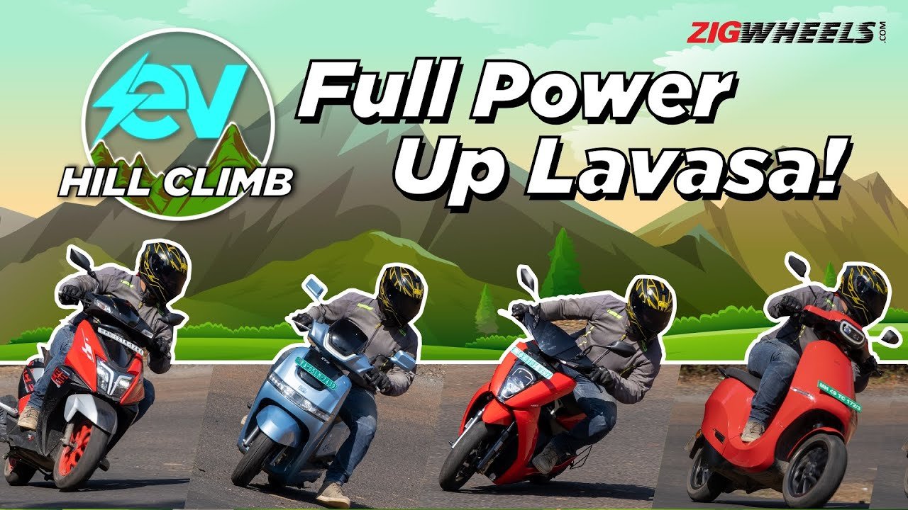 EV Hill Climb EP 4: Max Performance Run | Ola S1 Pro vs Ather 450X vs TVS iQube S vs NTorq 125 R