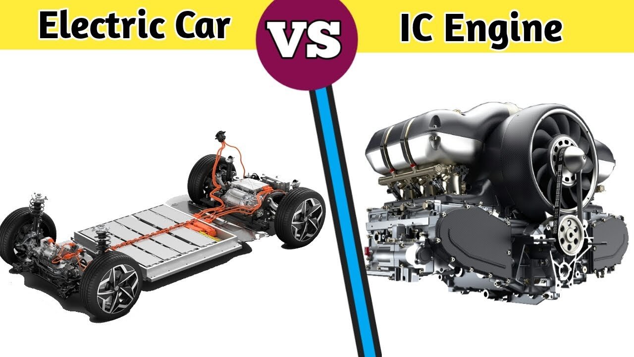 Electric Car VS IC Engine || Electric Car VS Petrol Car || Electric Car Working || In Hindi