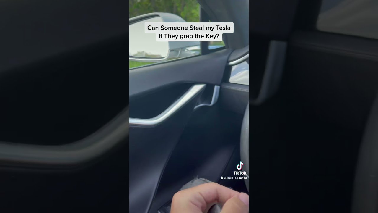 What happens if someone Steals my Tesla key?