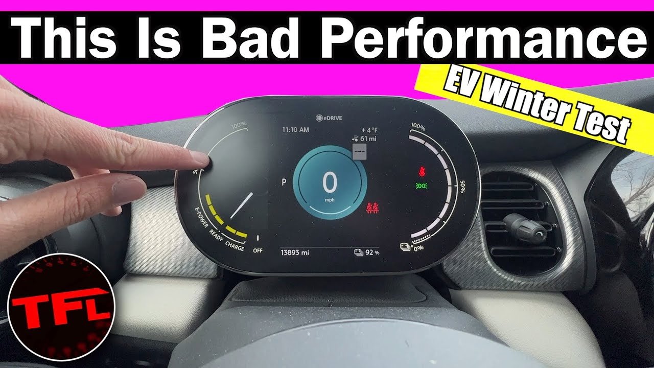 My Electric Car Lost 70% Of Its Acceleration In The Cold!