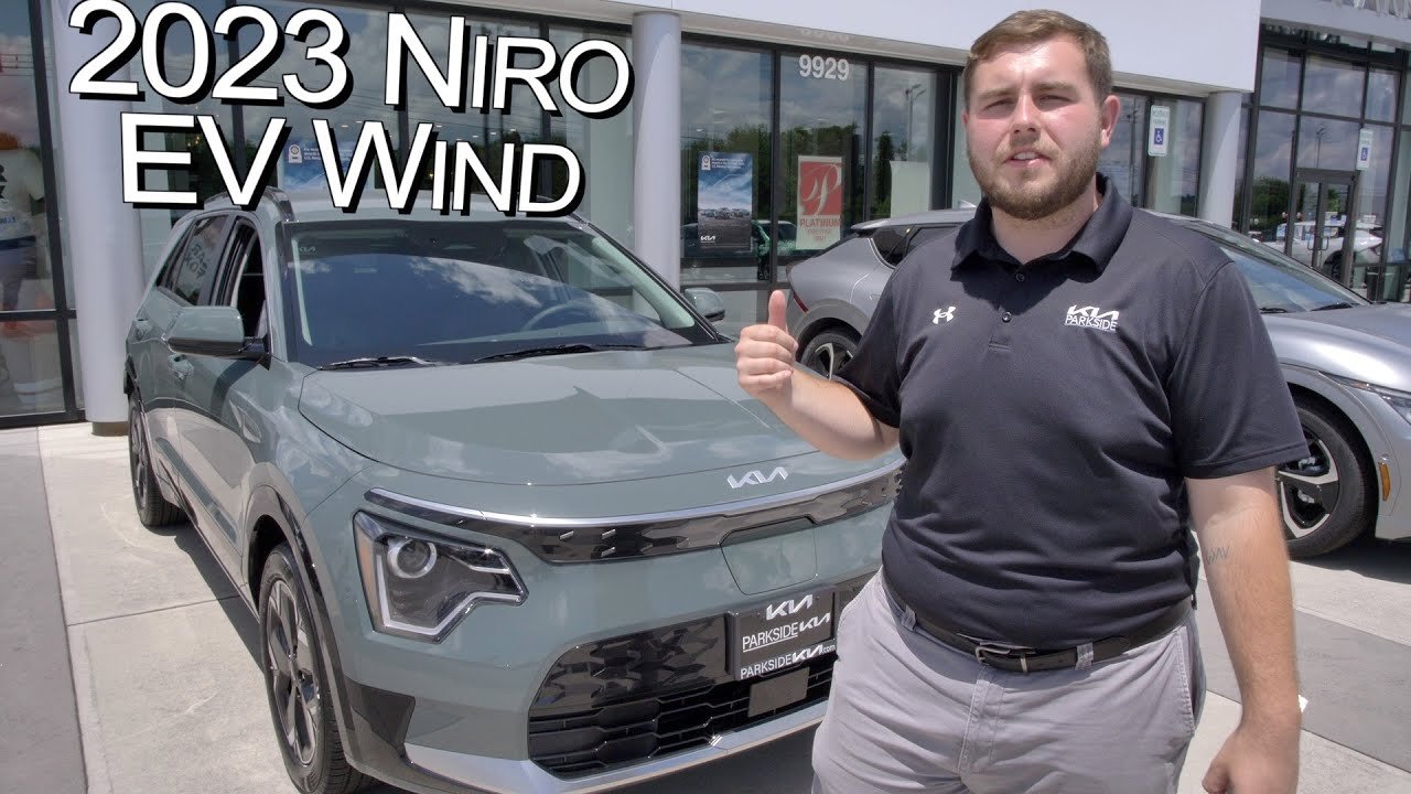 New 2023 KIA Niro EV Wind Quick Walk-Around by Parkside Kia