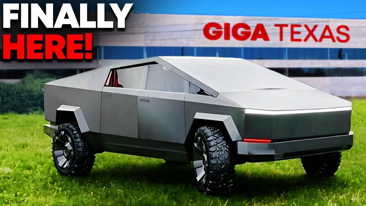 Tesla Cybertruck Is RELEASED!