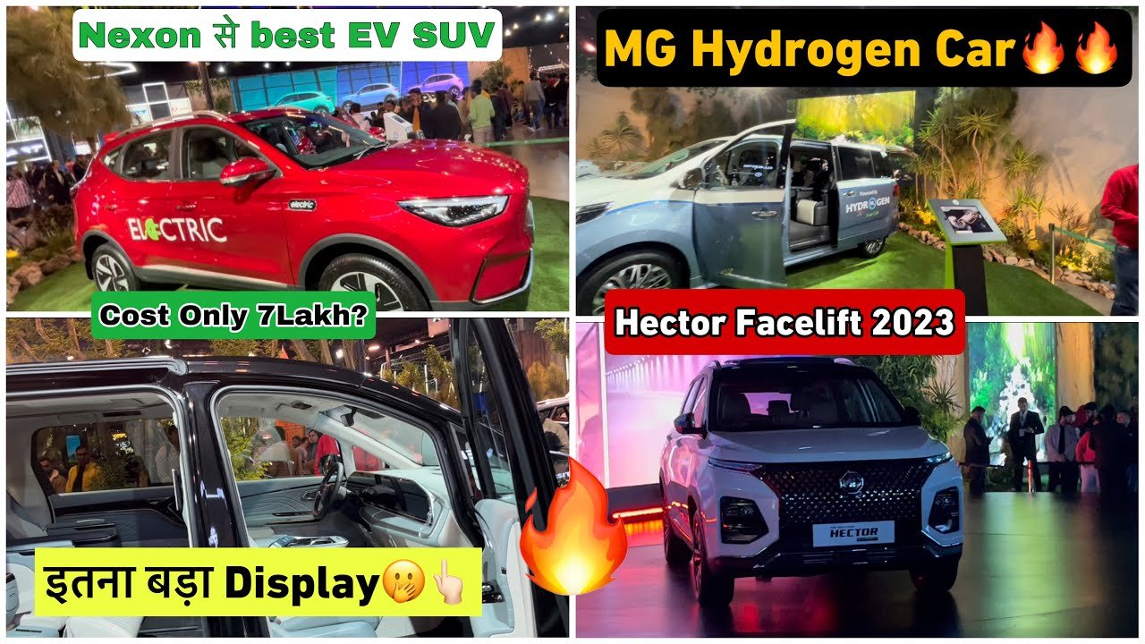 MG Unveils the Future of EVs:Your First Look at the Hector Facelift Gloster @VoyagerVinay Vinayyadav