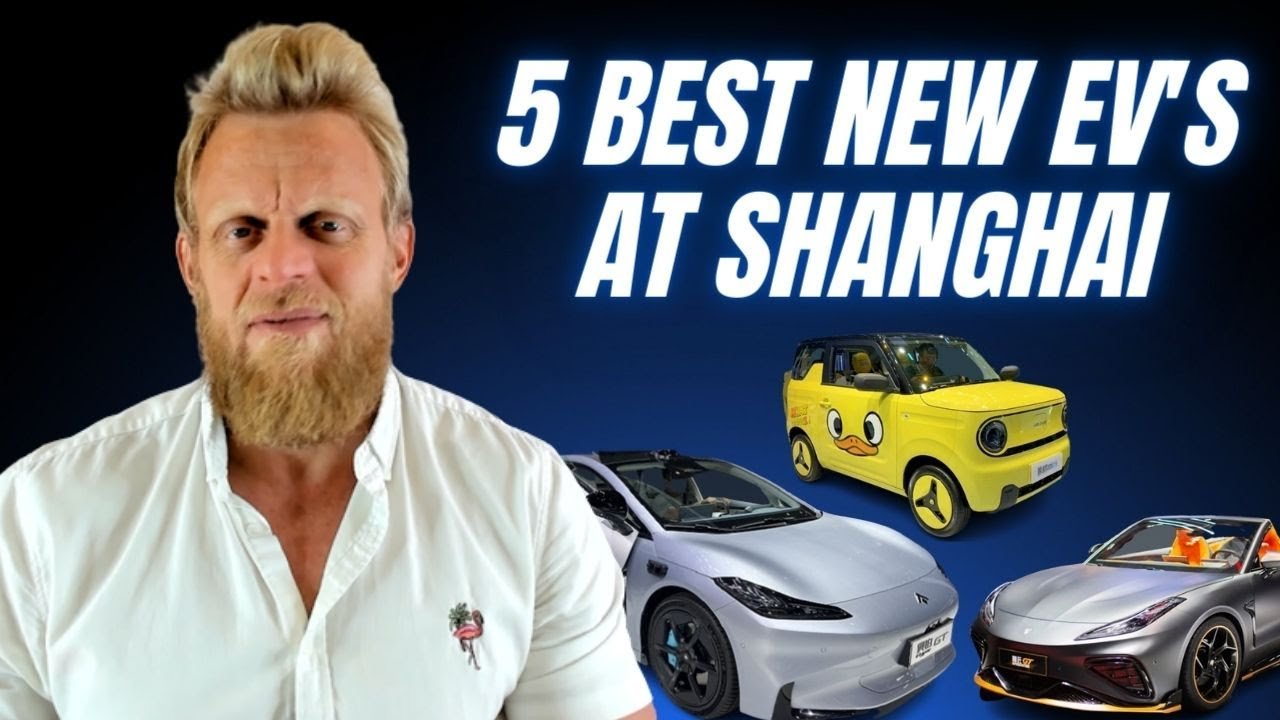 The 5 best electric cars unveiled at the Shanghai motor show