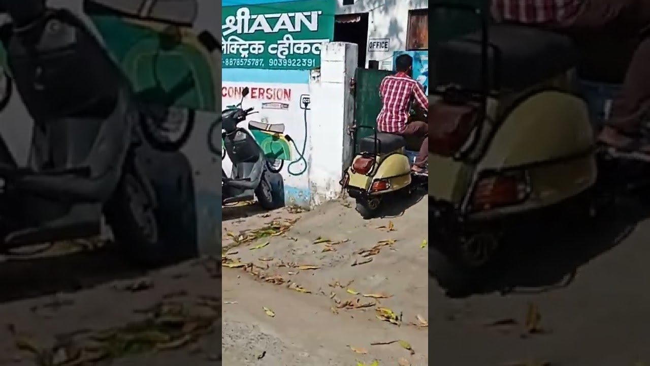 LML Vespa NV After EV Conversion