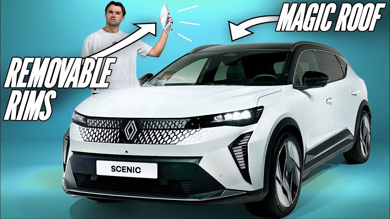 The New Renault Scenic Has Some Amazing Tricks!
