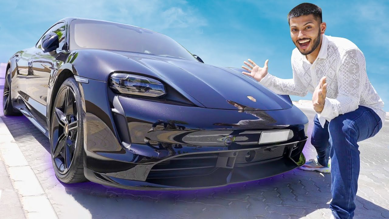 I Tried Porsche First Electric Car ! * Taycan Turbo *