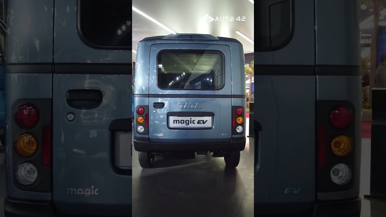 Tata Magic EV Showcased At 2023 Auto Expo – Best LMC Solution For India? #shorts