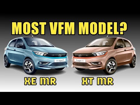 Tata Tiago EV Base Model XE MR vs 2nd Base Model XT MR Comparison|Tiago EV XE vs XT Comparison 2022