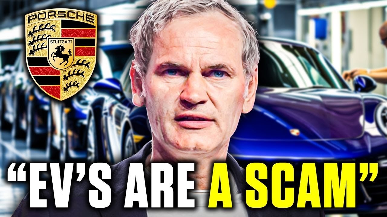HUGE NEWS! Porsche CEO Shocks All EV Car Makers!