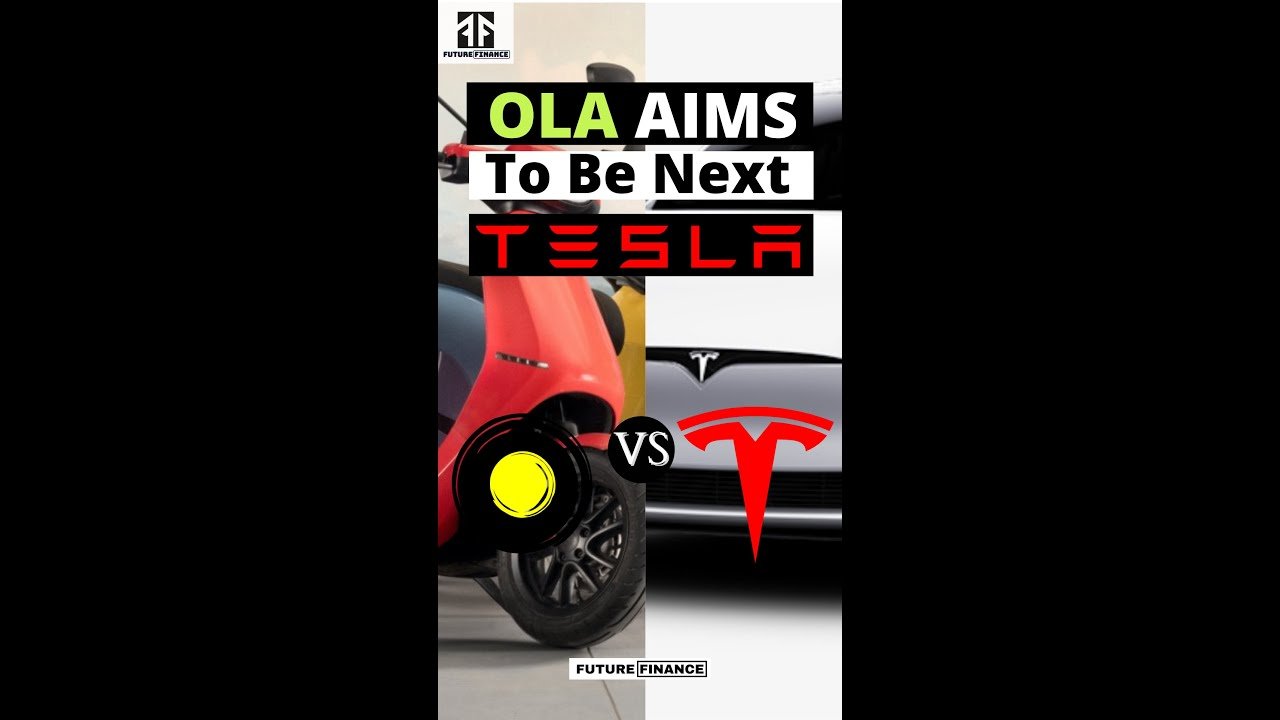 OLA Aims to be Next TESLA | OLA electric scooter | #shorts #future EVs #reels #finance #ola #tesla