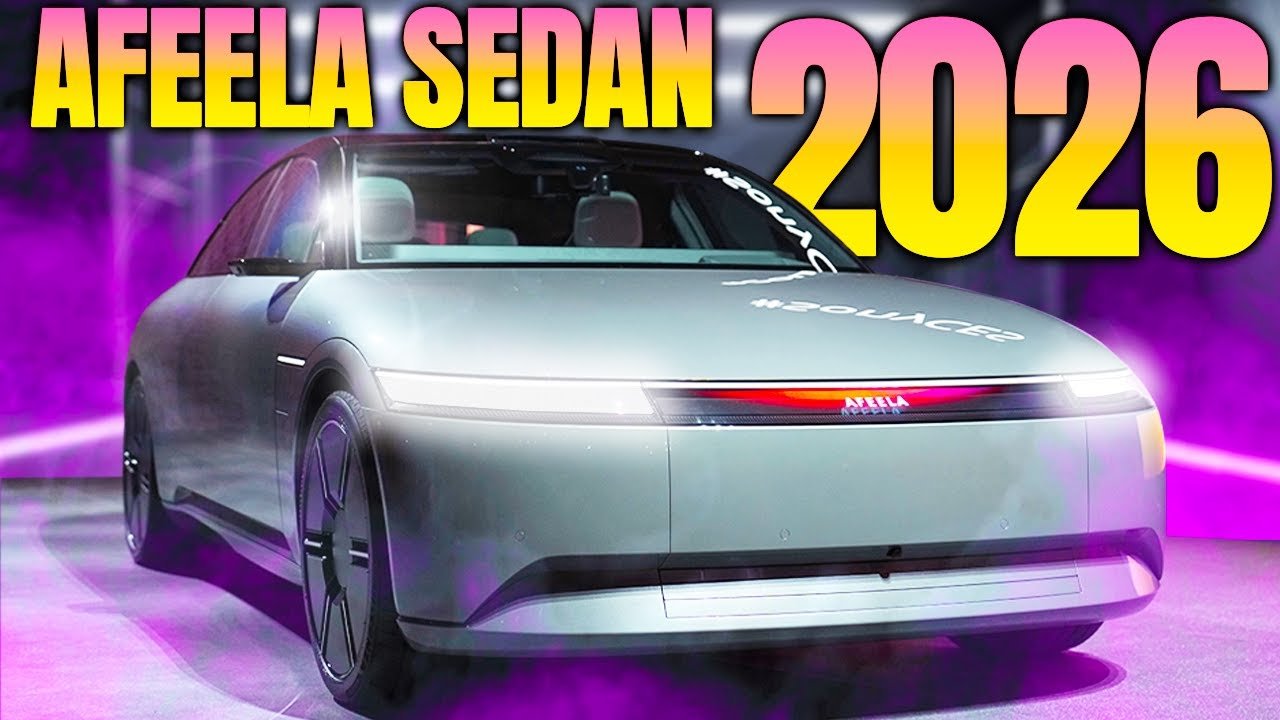 AMAZING NEWS! Sony And Honda JUST RELEASED Their FIRST EV!