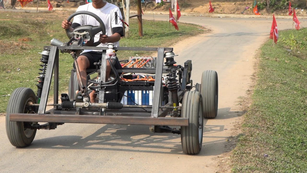 DIY Electric Car 60km/h motor 10 KW INDUCTION