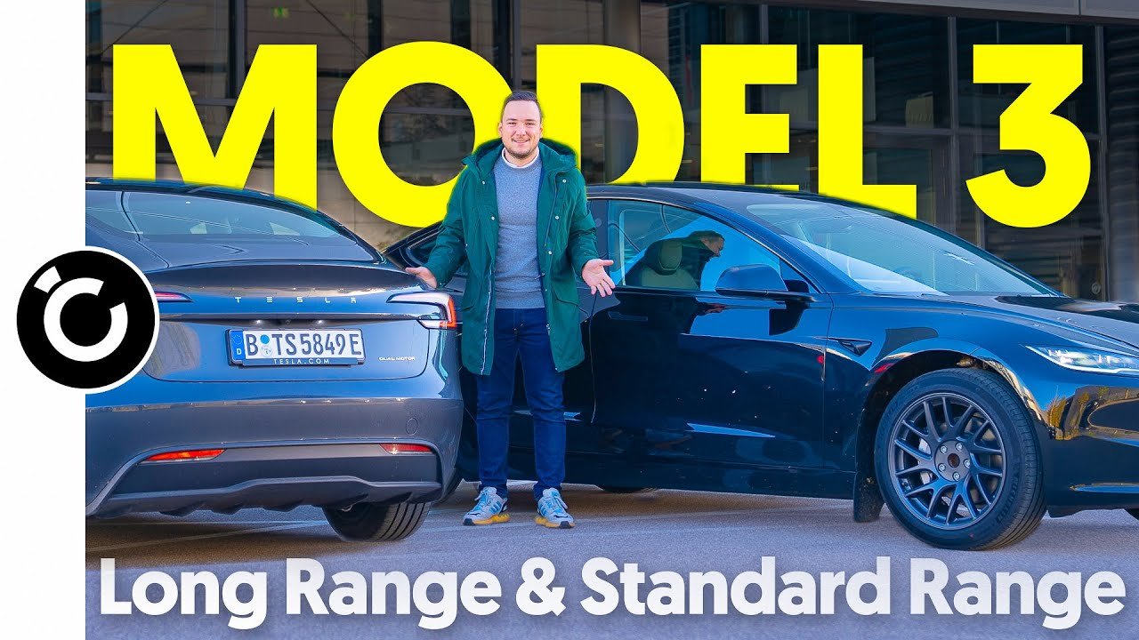 Tesla Model 3 2024 Alltagstest – Standard und Long Range im Vergleich!