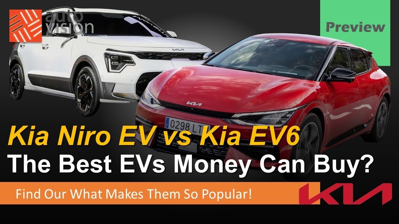 [ EV6 vs Niro EV ] Battle of the Best EVs Currently! EV6 is spectacular, but e-Niro might be better!